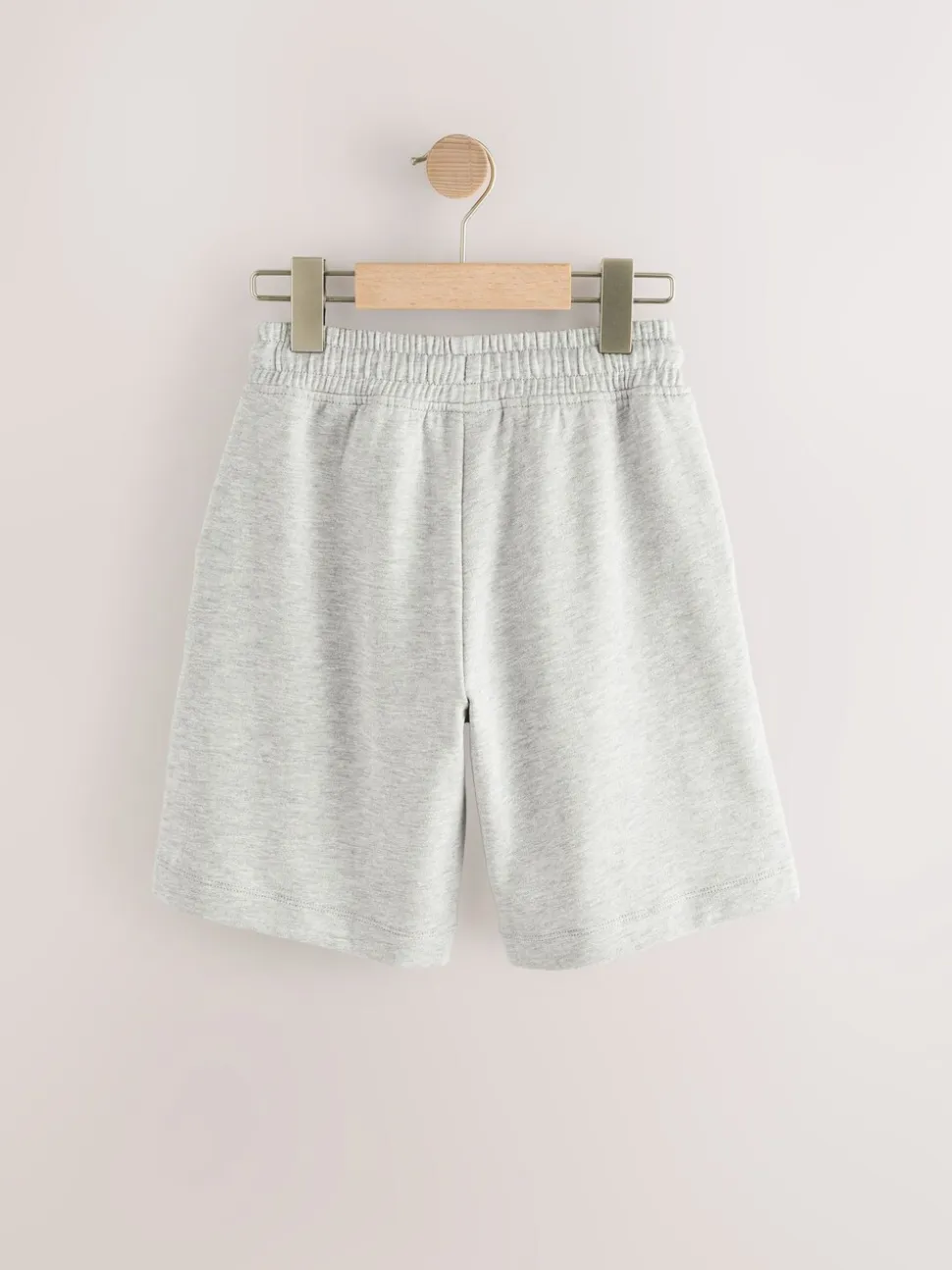 Grijs gemêleerd - Basic short (3-16jr)