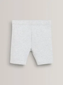 Grijs gemêleerd - Fietsshort (3-16 jr)