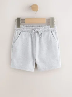 Grijs gemêleerd - Jersey short (3 mnd-7 jr)