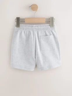 Grijs gemêleerd - Jersey short (3 mnd-7 jr)