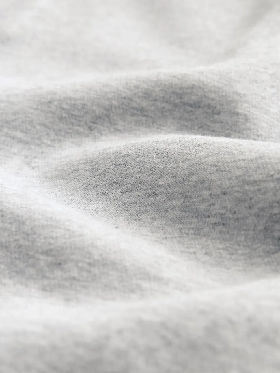 Grijs gemêleerd - Normale Pasvorm - Zwaargewicht Cotton Rich Jersey Hoodie