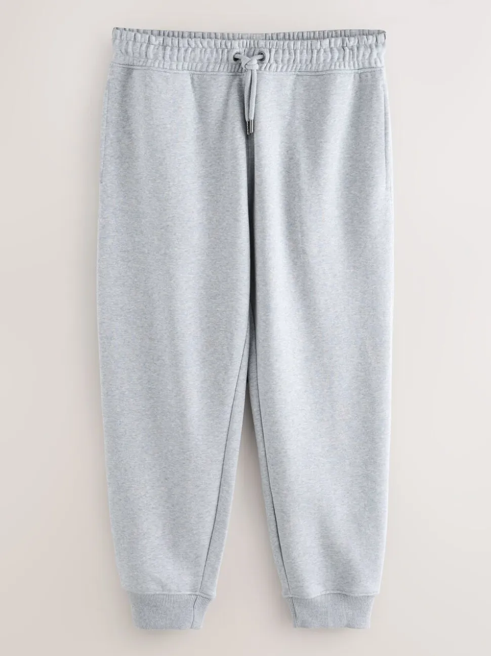 Grijs gemêleerd - Slim Fit - Slim Fit Brushback Heavyweight Joggers