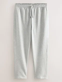 Grijs gemêleerd - Straight fit - Relaxed Fit Brushback Heavyweight Joggers