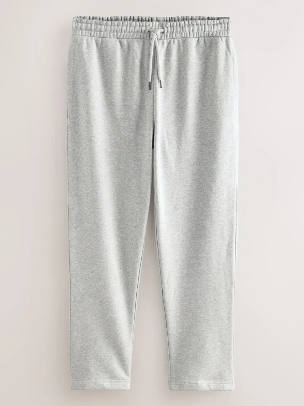 Grijs gemêleerd - Straight fit - Relaxed Fit Brushback Heavyweight Joggers