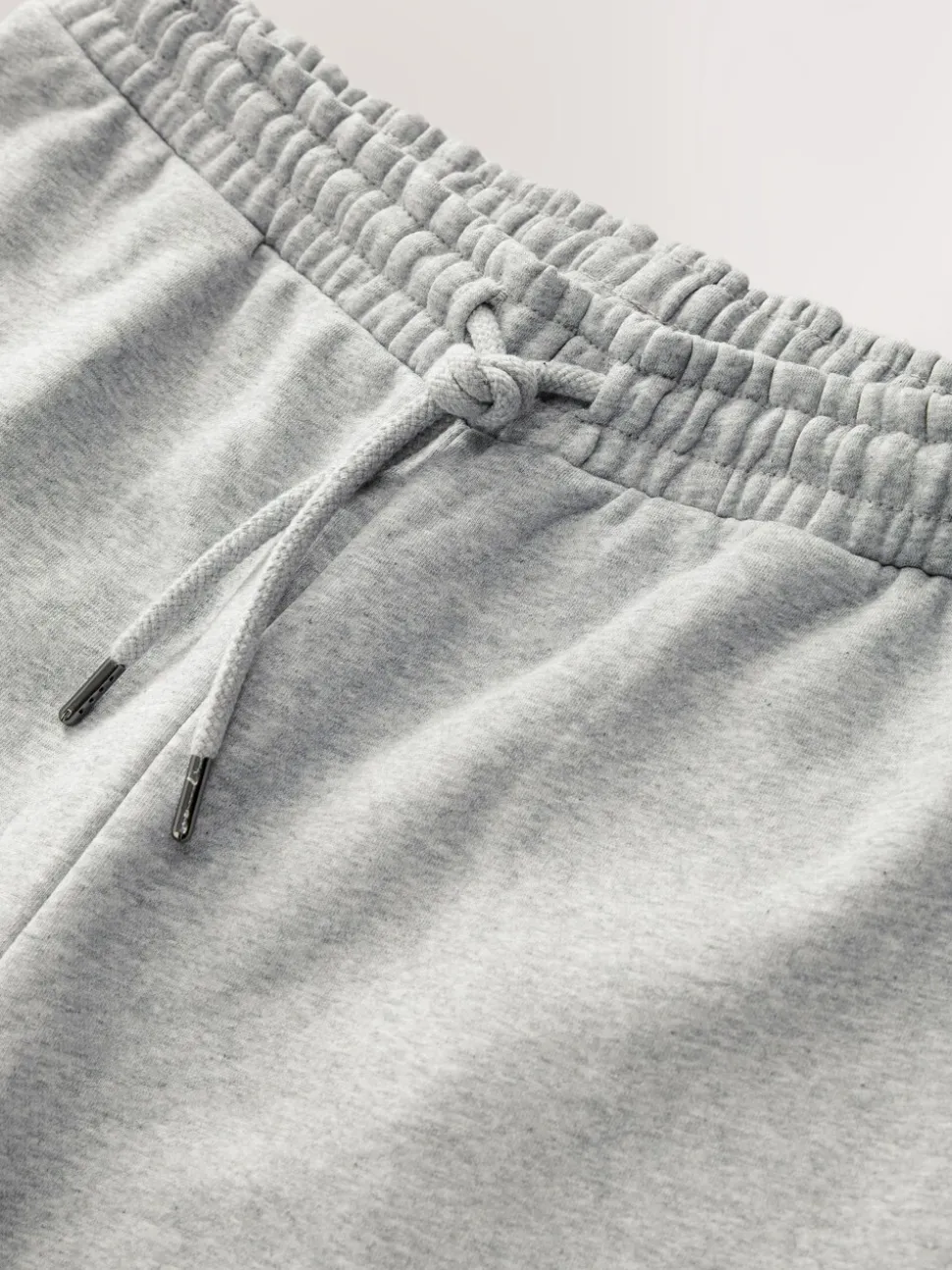 Grijs gemêleerd - Straight fit - Relaxed Fit Brushback Heavyweight Joggers