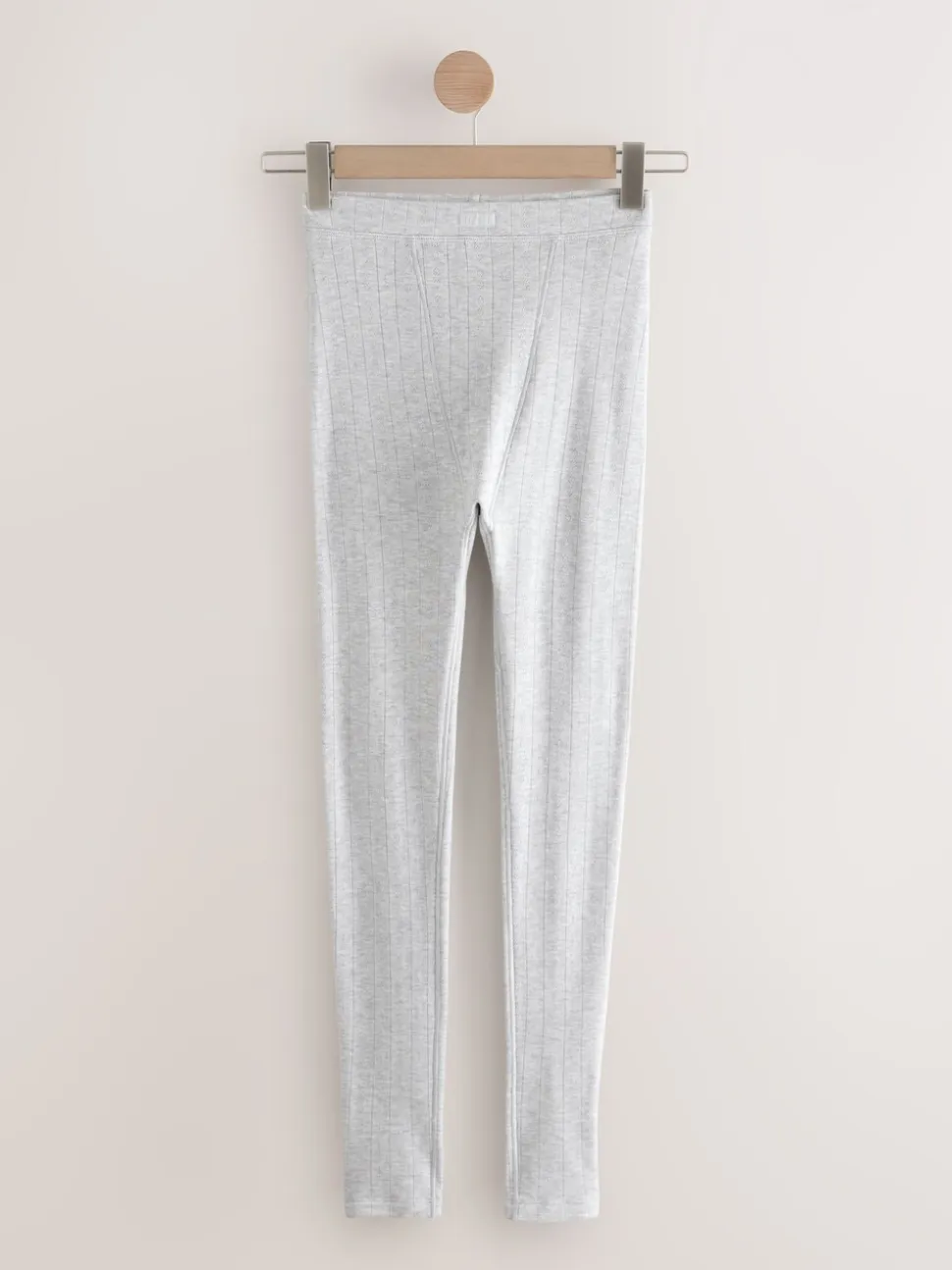 Grijs gemêleerd - Thermal Maximum Warmth Cosy Pointelle Leggings