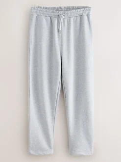 Grijs gemêleerd/marineblauw - Straight Fit Brushback Heavyweight 2 Pack Joggers