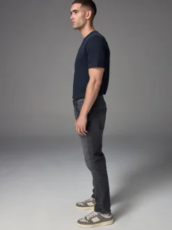Grijs Gewassen - Musthave stretchjeans