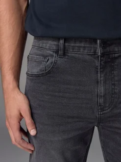 Grijs Gewassen - Musthave stretchjeans