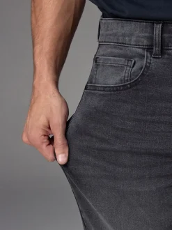 Grijs Gewassen - Musthave stretchjeans
