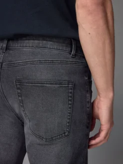 Grijs Gewassen - Musthave stretchjeans