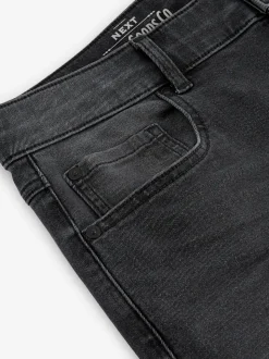 Grijs Gewassen - Straight-fit Essential stretchy jeans met rechte pasvorm
