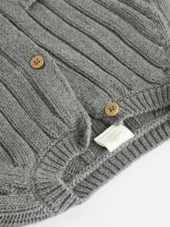 Grijs mannetje - 100% katoenen vest (0mnd -2jr)