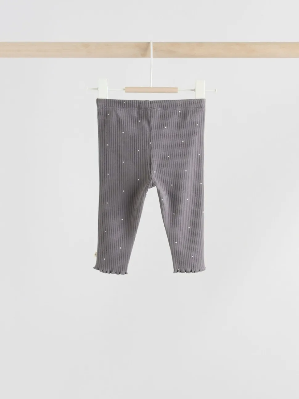 Grijs met bloemen - Babyset van top met Lange mouwen en Leggings met Bodywarmer 3 -delig (0mnd -2jr)