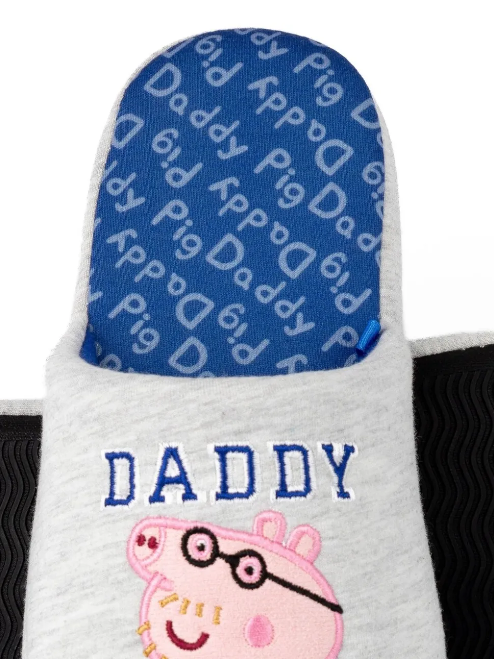 Grijs met Daddy Pig - Vanilla Underground Mr Men Mr Lazy pantoffels