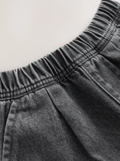 Grijs met graffiti - Barrel jeans (3mnd -7jr)