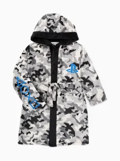Grijs Playstation™ - Vanilla Underground - Uniseks fleece kamerjas voor kinderen