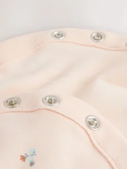 Grijs-groen - Baby Print Bodysuit met Lange mouwen en Corduroy bretelbroeken Set 2 Pieces (0mnd -2jr)