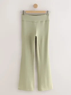 Grijs-groen - self. Kickflare Joggers