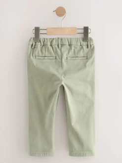 Grijs-groen - Stretch Chino Broek (3mnd-7jr)