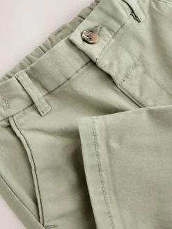 Grijs-groen - Stretch Chino Broek (3mnd-7jr)