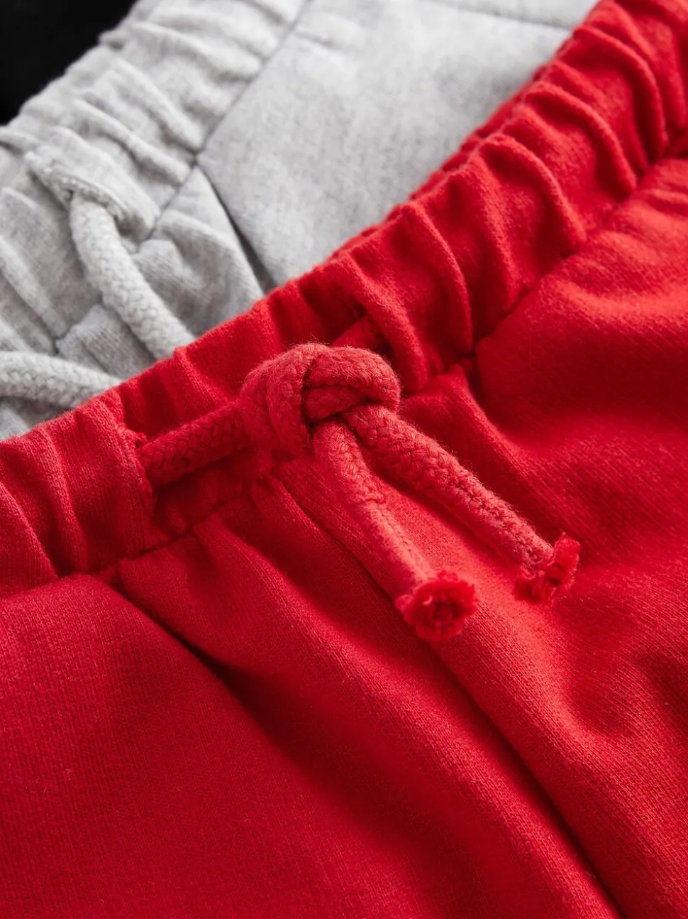 Grijs/marineblauw/rood - Verpakking van 5 jersey shorts (3mnd -7jr)