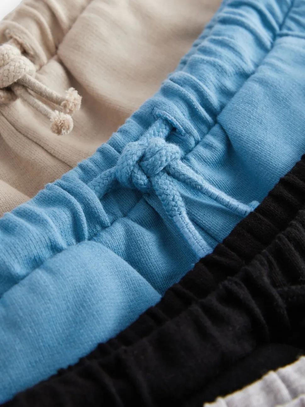 Grijs/marineblauw/rood - Verpakking van 5 jersey shorts (3mnd -7jr)