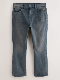 Grijstint - Bootcut - Vintage wash denim jeans