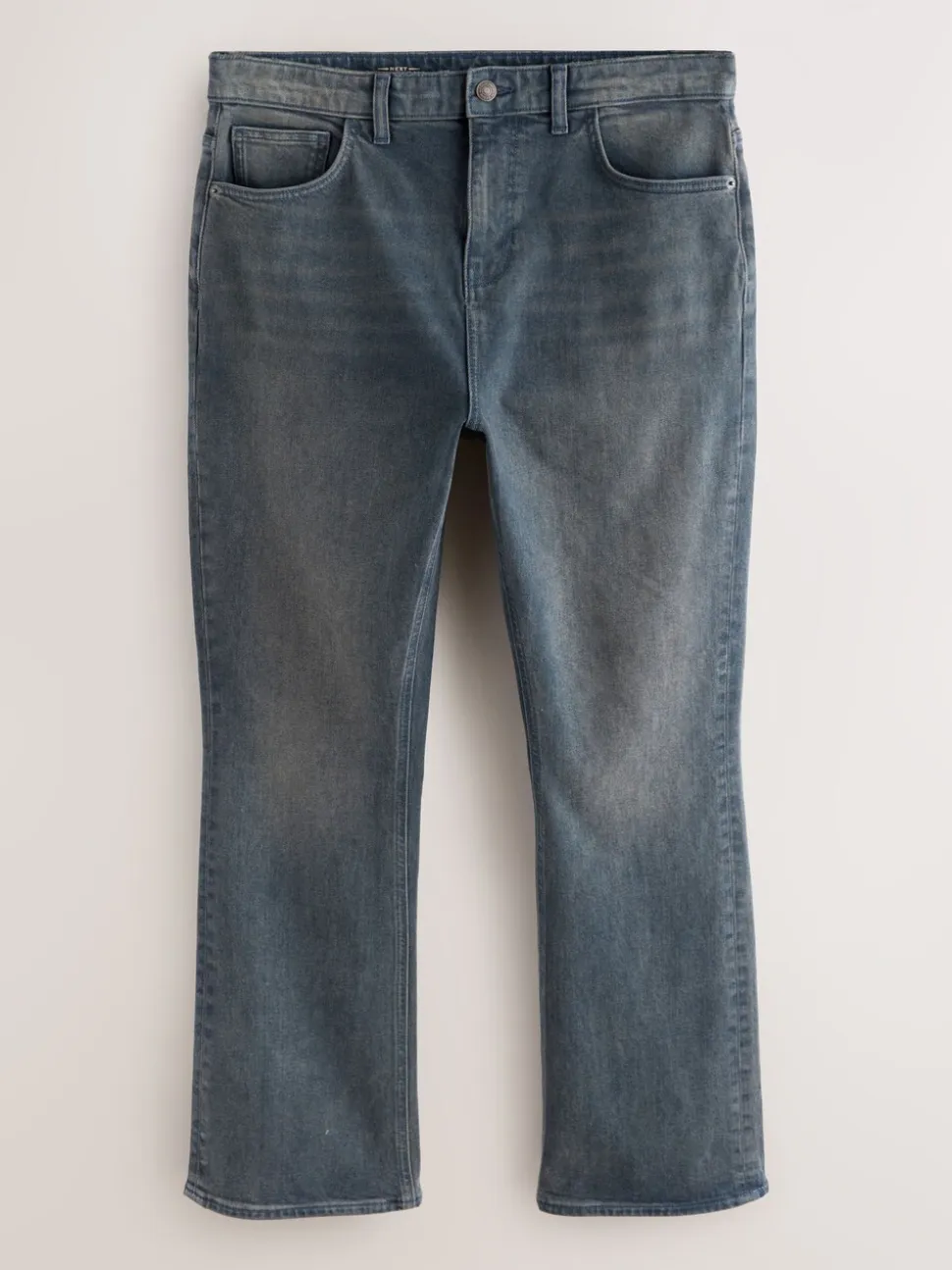 Grijstint - Bootcut - Vintage wash denim jeans