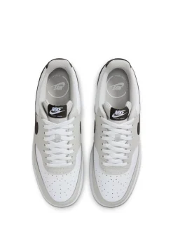 Grijs/wit - Nike Court Vision lage sneakers