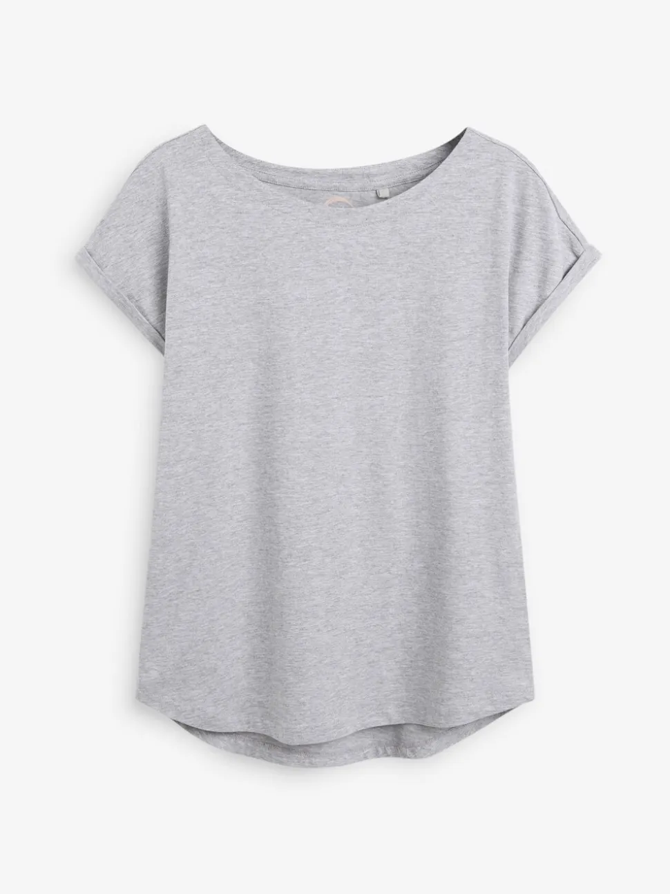 Grijs/wit/zwart/marineblauw/kakigroen - Set van 5 T-shirts met kapmouwtjes