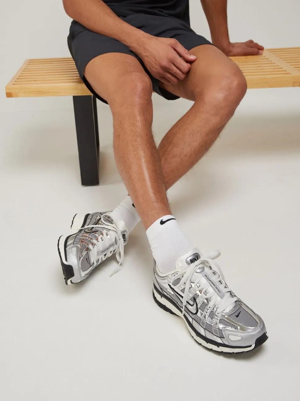 Grijs/zilver - Nike P-6000 sneakers