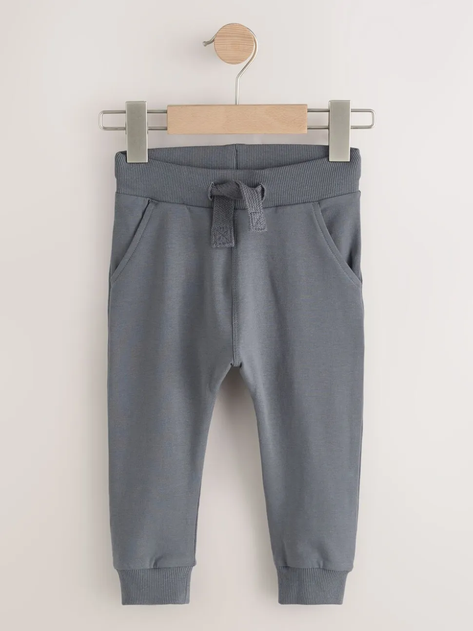 Grijs/zwart/groen - Verpakking van 5 joggingbroeken (3mnd-7jr)