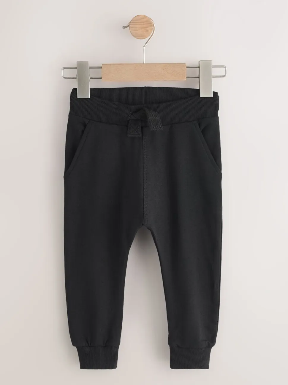 Grijs/zwart/groen - Verpakking van 5 joggingbroeken (3mnd-7jr)