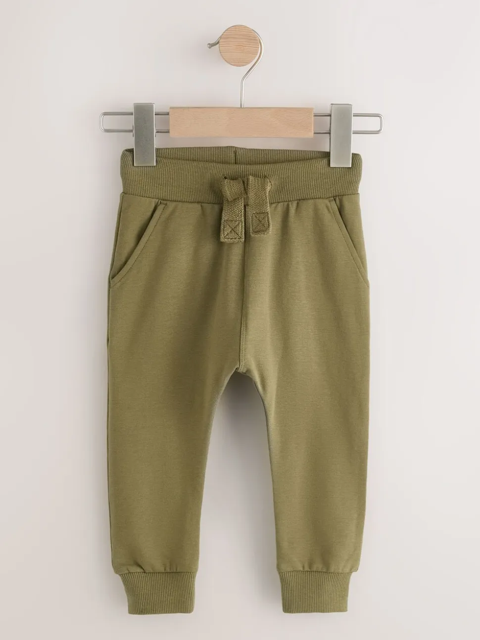 Grijs/zwart/groen - Verpakking van 5 joggingbroeken (3mnd-7jr)