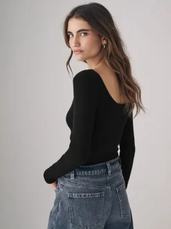 Grijs/zwart/wit - The Set 3 Pack Ribbed Long Sleeve Bodysuits