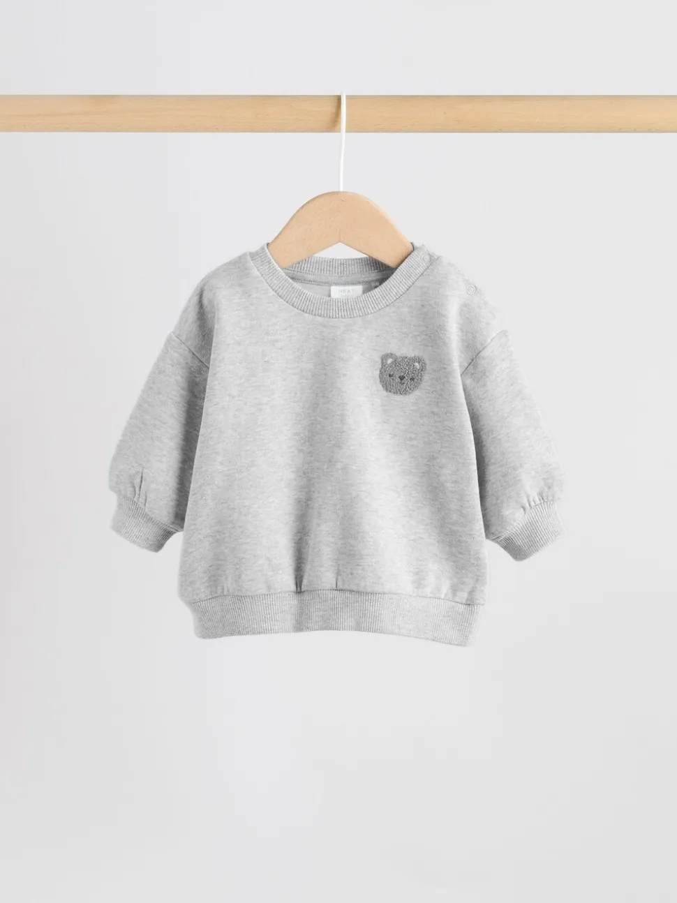 Grijze beer - Baby sweatshirt en joggingbroek set (0mnd-2jr)
