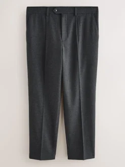 Grijze textuur - Straight fit - Smart Textured Trousers