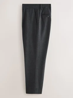 Grijze textuur - Straight fit - Smart Textured Trousers