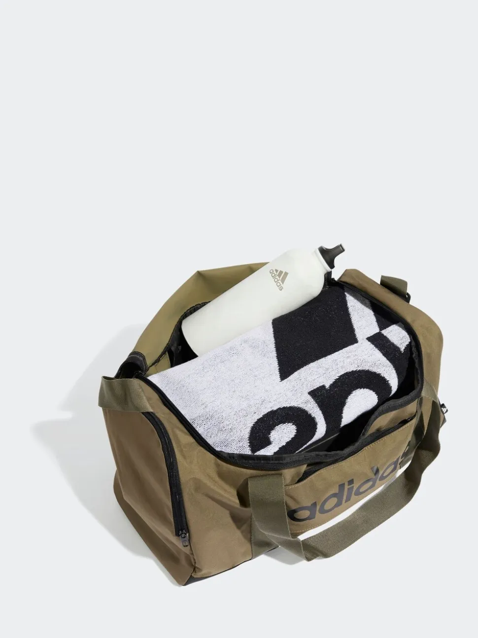 Groen - adidas kleine Linear plunjezak