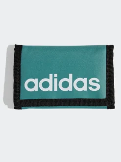 Groen - adidas portemonnee met lineair logo