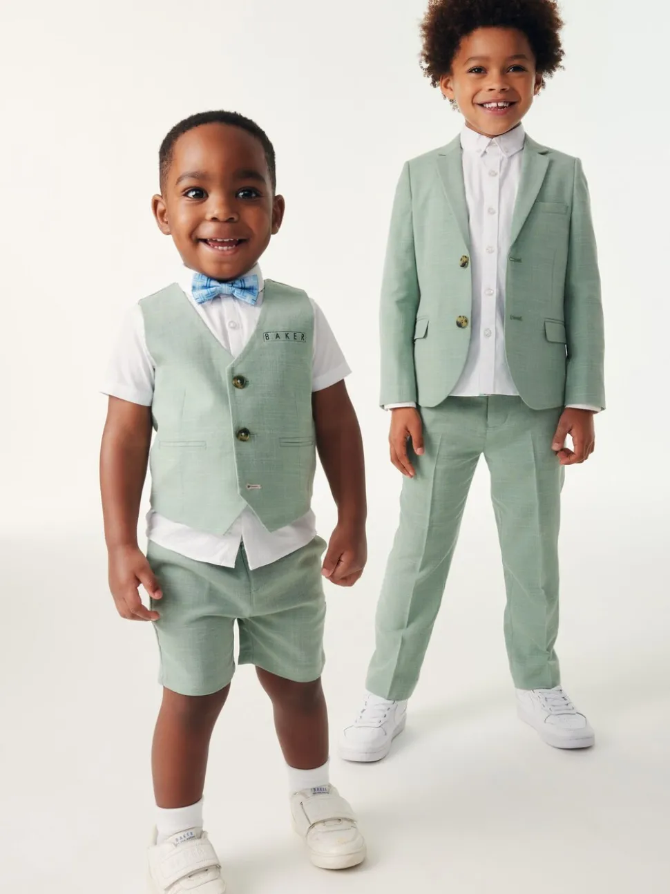 Groen - Baker By Ted Baker kostuumbroek