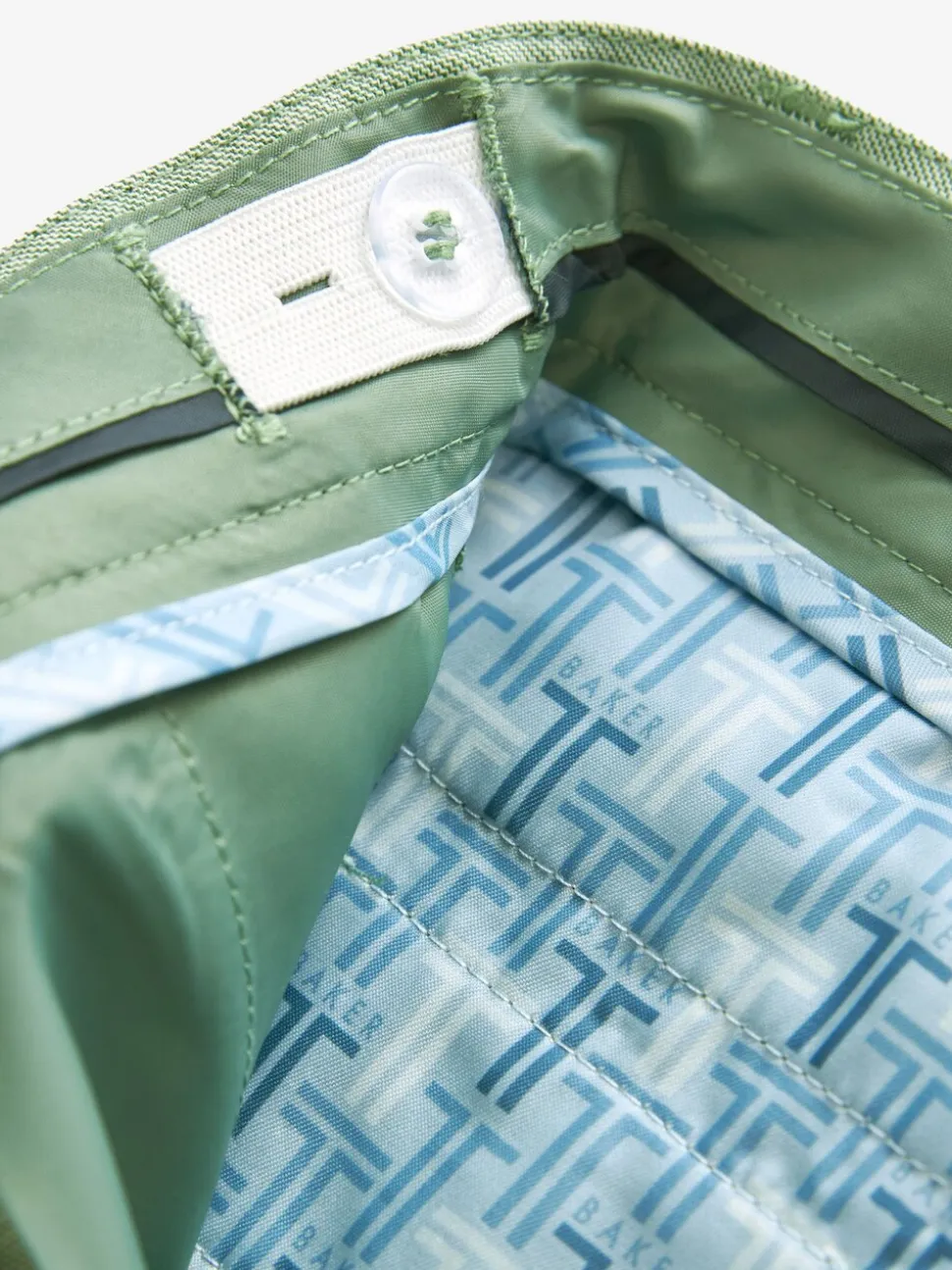 Groen - Baker By Ted Baker kostuumbroek