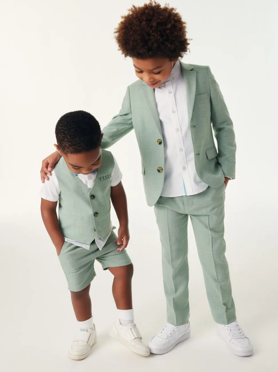 Groen - Baker By Ted Baker kostuumbroek
