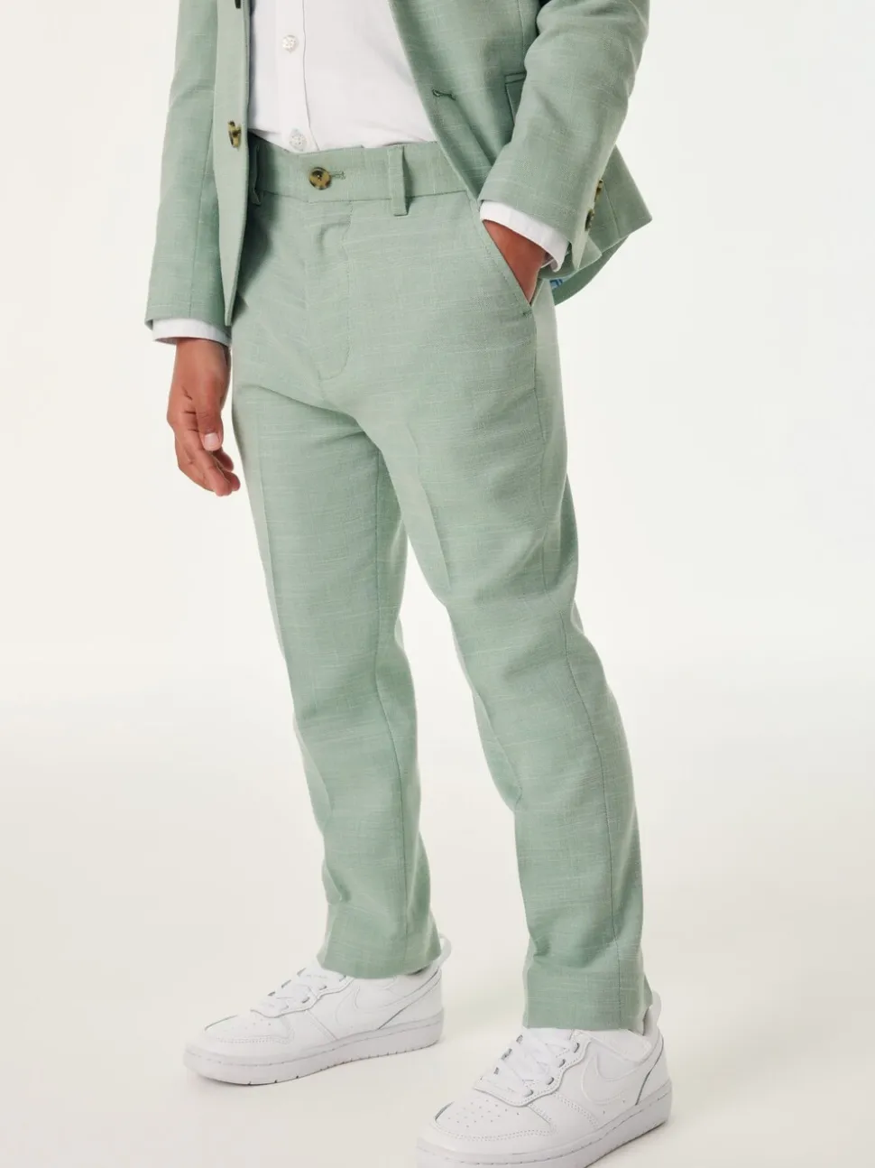 Groen - Baker By Ted Baker kostuumbroek
