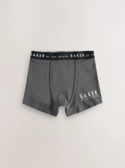 Groen - Baker by Ted Baker jongens boxershorts verpakking van 5