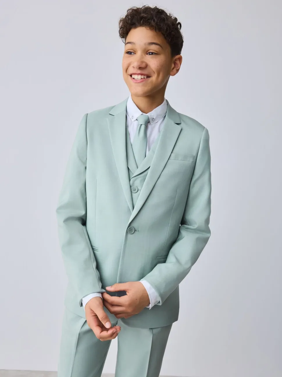 Groen - Baker By Ted Baker kostuumjasje