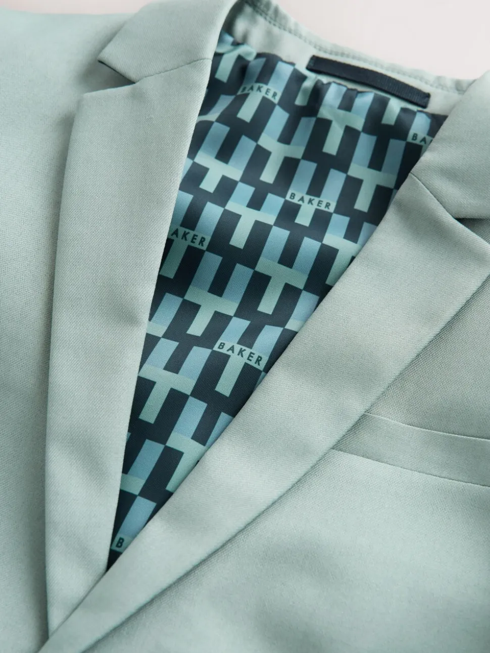 Groen - Baker By Ted Baker kostuumjasje