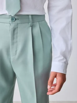 Groen - Baker By Ted Baker kostuumbroek