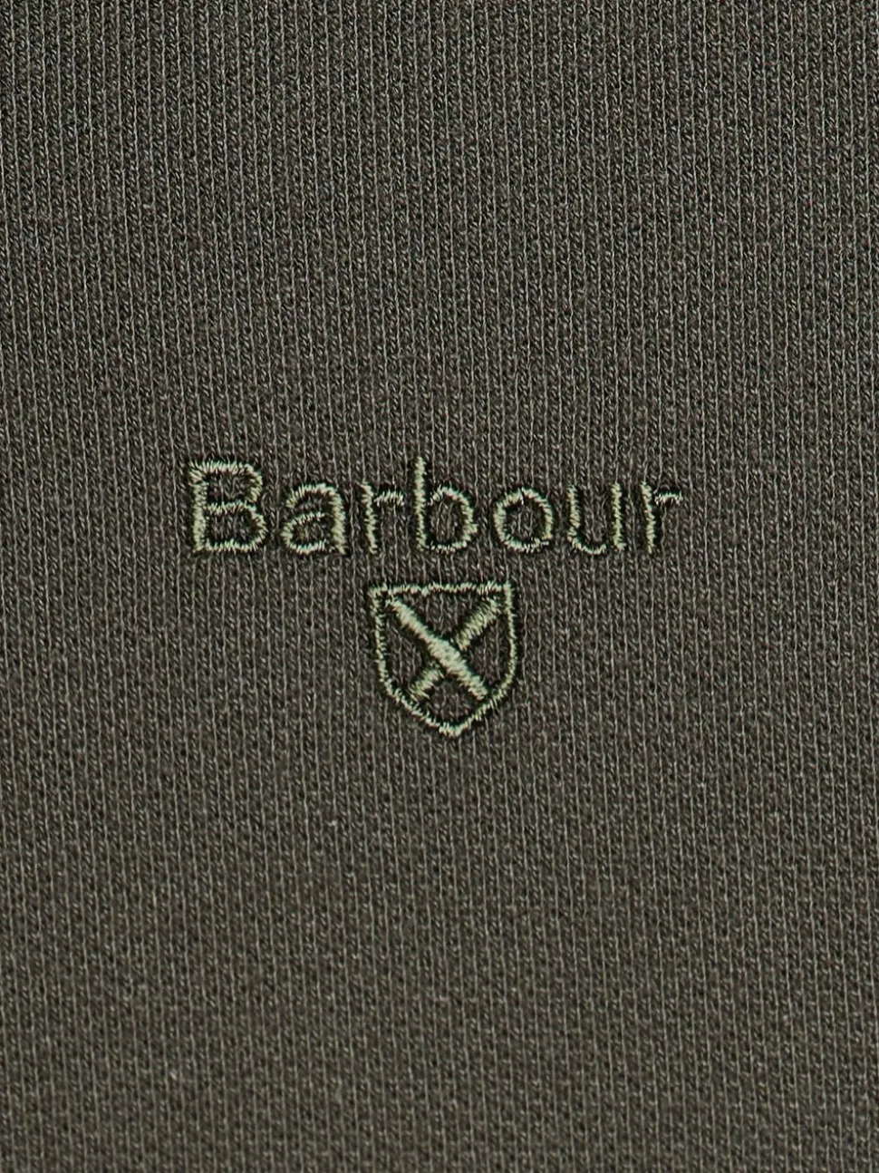 Groen - Barbour® - Essential sport poloshirt met lange mouwen